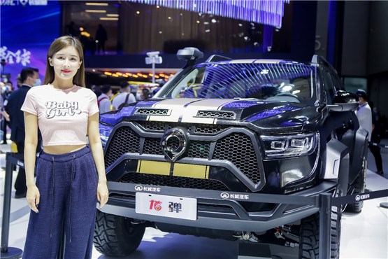 金刚炮、超跑皮卡概念车齐亮相 广州车展开启长城皮卡下一个200万销量纪元